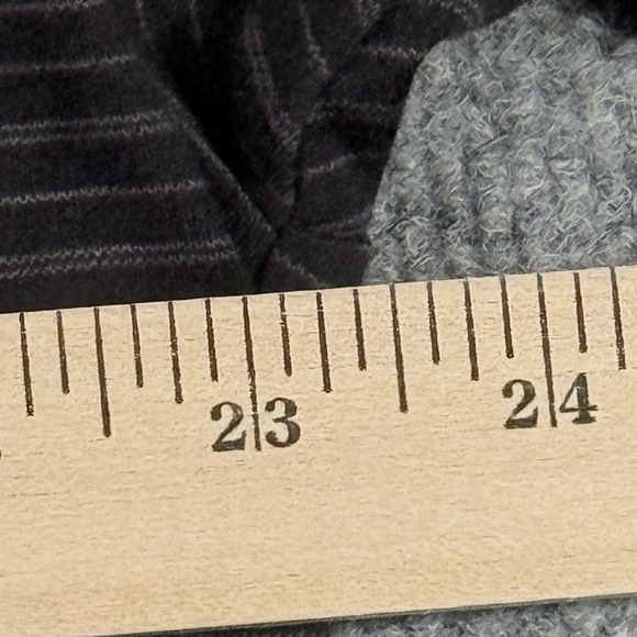 Hathaway Polo Shirt Mens Large Black Gray Striped Premium Pima Cotton Casual - Picture 8 of 11